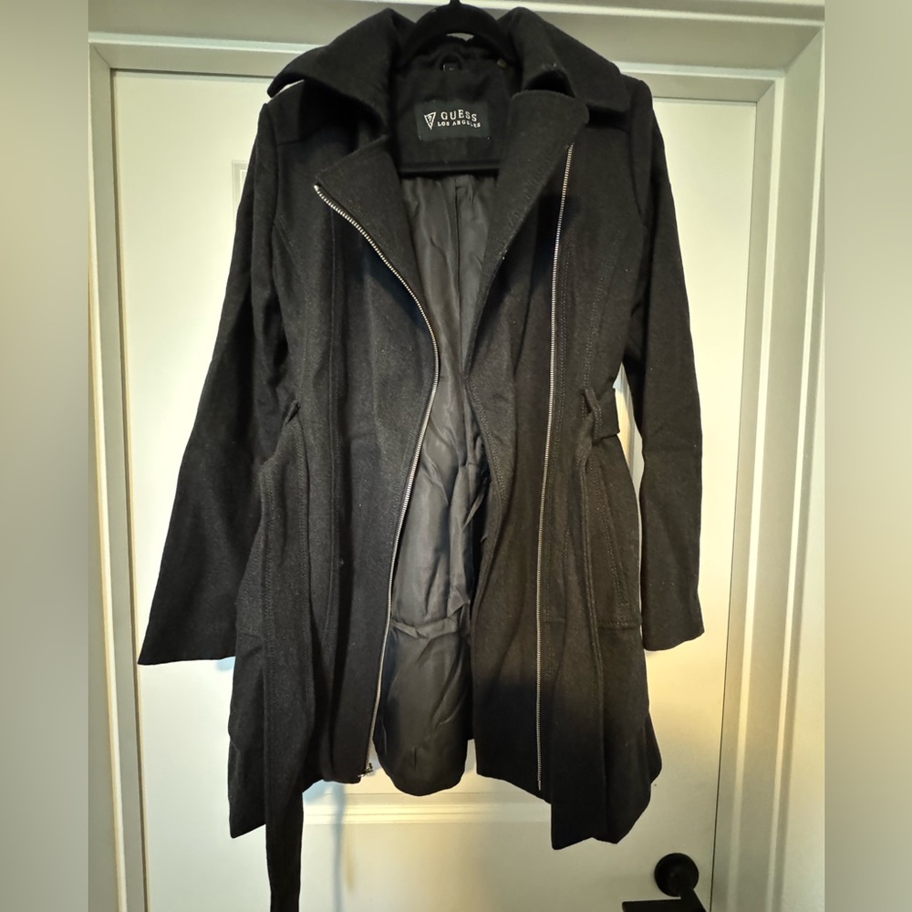 G by Guess Black Trench Coat